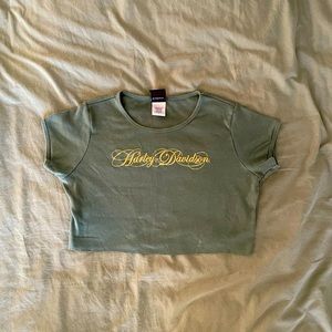Harley Davidson crop top